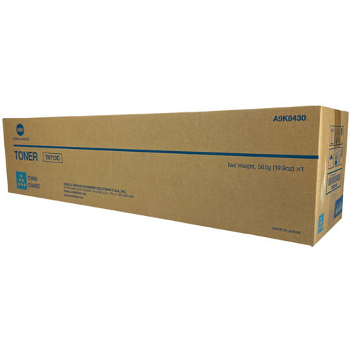Konica Minolta A9K8430 TN713C Cyan Original Toner Cartridge