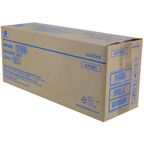 Konica Minolta AAJV0HE IUP36C Cyan Original Imaging Drum Unit