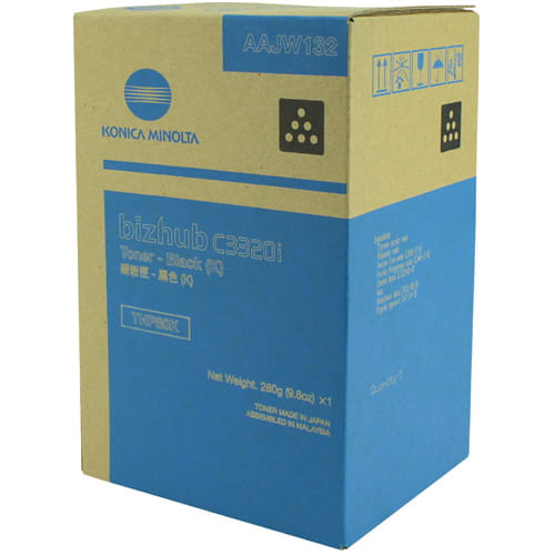 Konica Minolta AAJW132 TNP80K Black Original Toner for C3320I