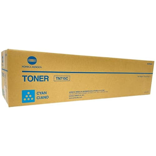 Konica Minolta ACP8430 TN715C Cyan Original Toner Cartridge