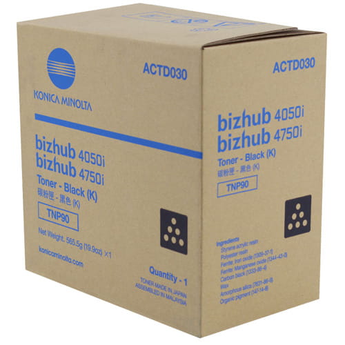 Konica Minolta ACTD030 TNP90 Original Black Toner for Bizhub 4050I