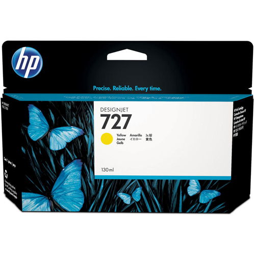 HP B3P21A  (#727) Yellow Original 130ml Ink Cartridge