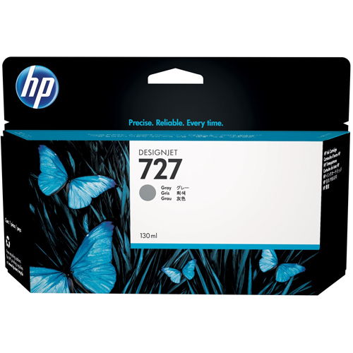 HP B3P24A (#727) Gray Original 130ml Ink Cartridge