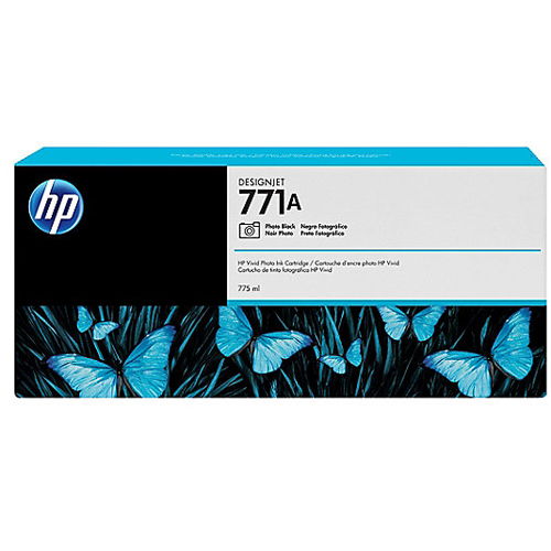 HP B6Y21A (#771) Photo Black Original 775ml Ink Cartridge