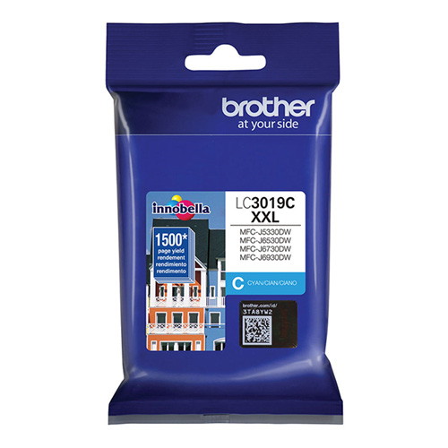 Brother LC3019C Cyan Original Super High Yield Ink Cartridge