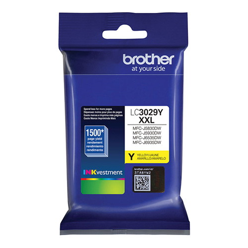 Brother LC3029Y Yellow Original Super High Yield Ink Cartridge