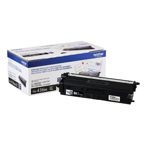 Brother TN-436BK Black Original 6.5K Yield Toner for HL-L8360CDW