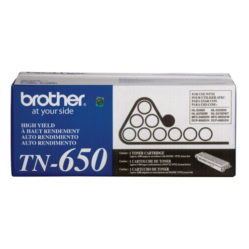 Brother TN-650 Original Toner Cartridge DCP-8085DN HL-5340 5350