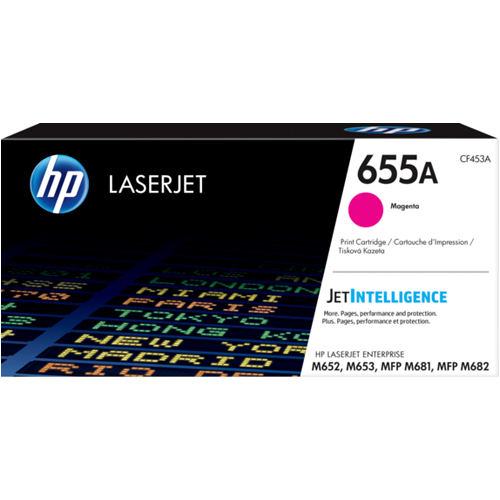HP CF453A 655A Magenta Original Toner LaserJet for M652 M653 M681
