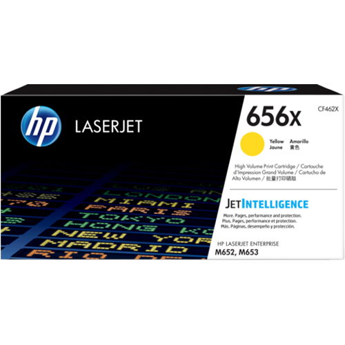 HP CF462X 656X Yellow High Yield Original Toner Cartridge for M652n