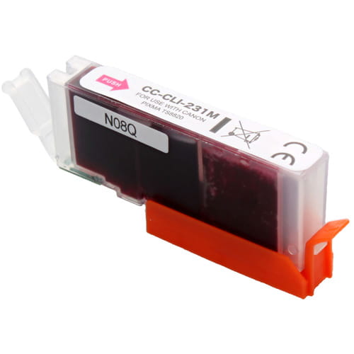 Canon CLI-231 Magenta Compatible Ink Tank w/ Chip for Pixma TS8820
