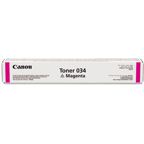 Canon 034 Magenta Original Toner Cartridge for MF810Cdn MF820Cdn 