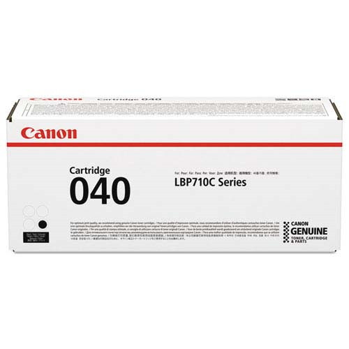 Canon 040 Black Original Toner Cartridge for ImageClass LBP712Cdn