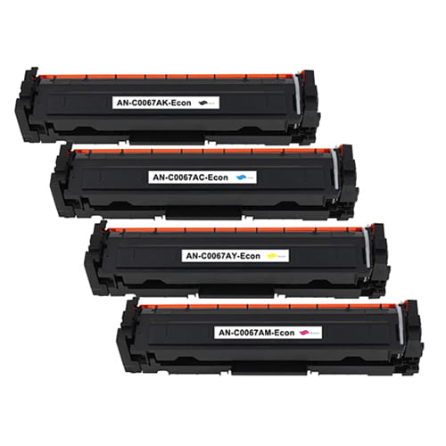 Canon 067 Black & Color Compatible Toner Cartridge for LBP632 MF652