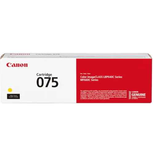 Canon 6362C001 075 Yellow Original Toner Cartridge - LBP646 MF665CDW