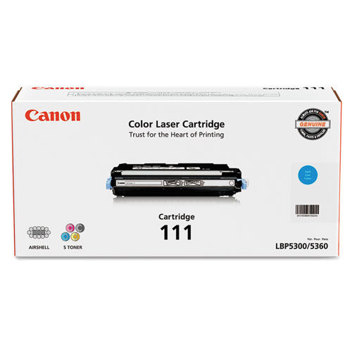 Canon 111 Original Cyan Toner Cartridge for MF9150 MF9170