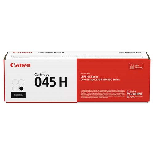 Canon 045H Black Original High-Yield Toner Cartridge for MF632Cdw