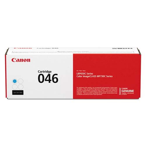 Canon 046 Cyan Original Toner Cartridge for ImageClass MF733Cdw