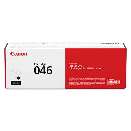 Canon 046 Black Original Toner Cartridge for ImageClass MF733Cdw
