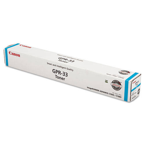 Canon 2796B003 GPR-33 Cyan Original Toner Cartridge for C7055 