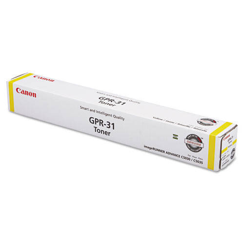 Canon 2802B003 GPR-31 Yellow Original Toner Cartridge for C5030
