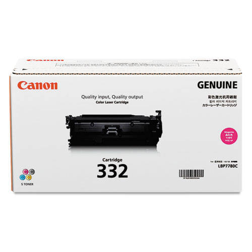 Canon 332 Magenta Original Toner Cartridge for LBP7780Cdn  