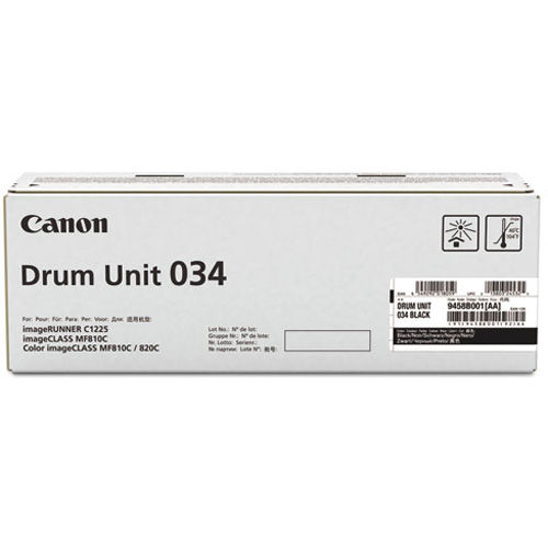 Canon 9458B001 034 Black Original Imaging Drum Unit