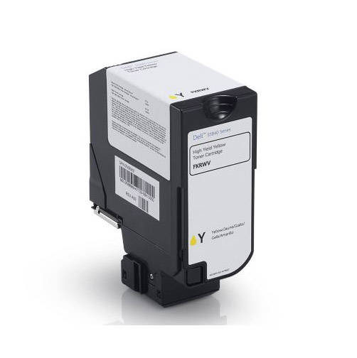 Dell H6VRY Yellow Original High Yield Toner Cartridge - 593-BBYB