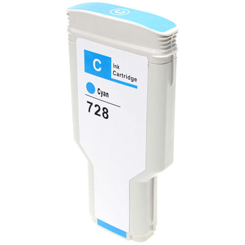 HP 728 F9K17A Cyan Compatible Ink 300ML Cartridge for T730
