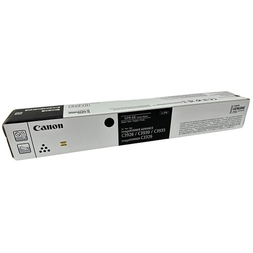 Canon 5753C003 GPR-66 Black Original Toner Cartridge for C3926i C3935i