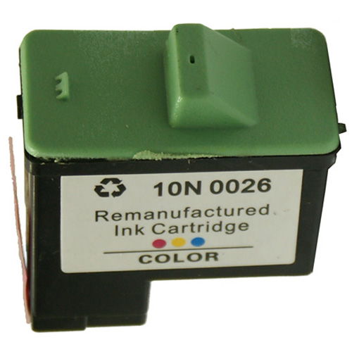 Lexmark 10N0026 (#26) Remanufactured Hi-Yield Color Ink Cartridge