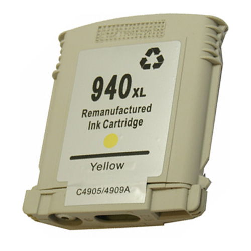 HP C4909AN (#940XL) Yellow High Yield Compatible Ink Cartridge