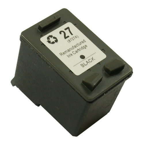 HP C8727AN (#27) Black Remanufactured Ink Cartridge