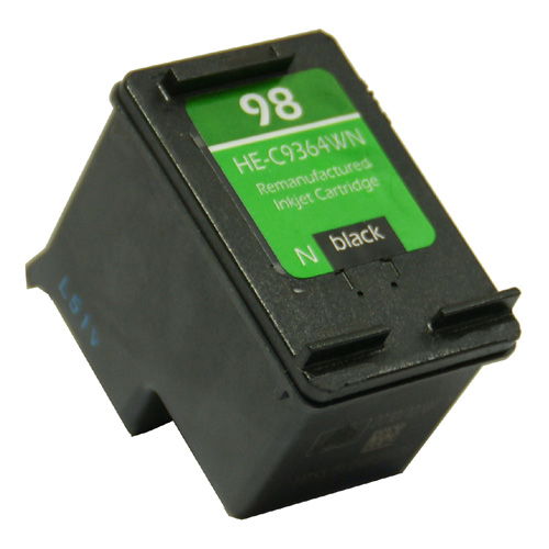 HP C9364WN (#98) Black Remanufactured Ink Cartridge