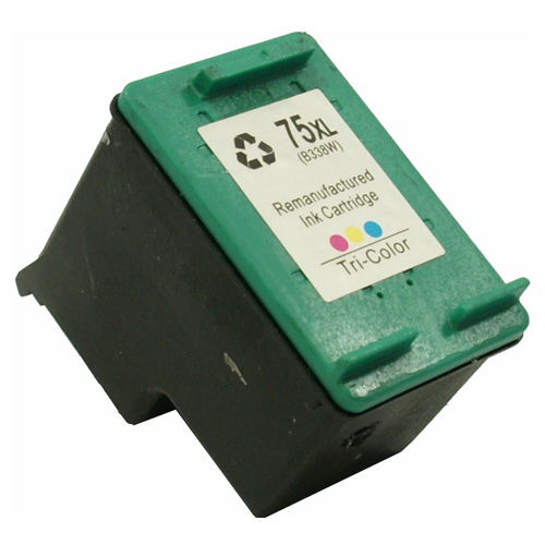 HP CB338WN (#75XL) Tri-Color Remanufactured Ink Cartridge