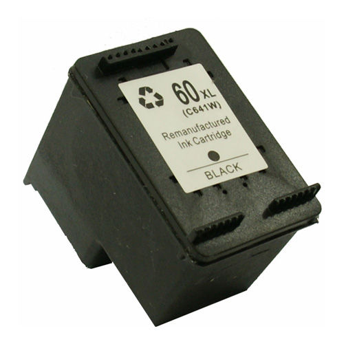HP CC641WN (#60XL) Black Hi-Yield Remanufactured Ink Cartridge