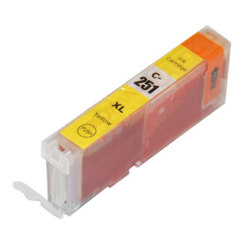 Canon CLI-251XL High Yield Yellow Compatible Ink Cartridge