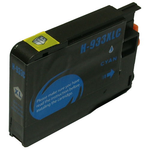 HP CN054AN (#933XL) High Yield Cyan Compatible Ink Cartridge
