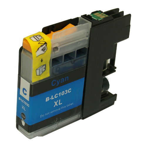 Brother LC103C Cyan Compatible Ink Cartridge for MFC-J285 J450 J870