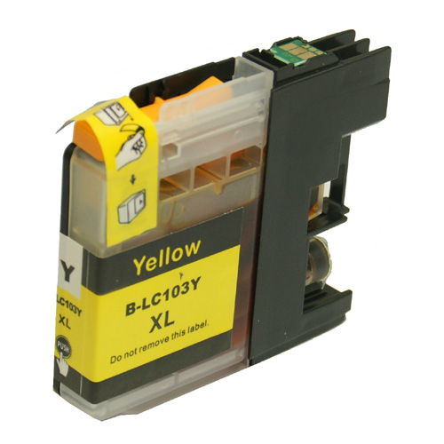 Brother LC103Y Yellow Compatible Ink Cartridge for MFC-J285 J450 J870