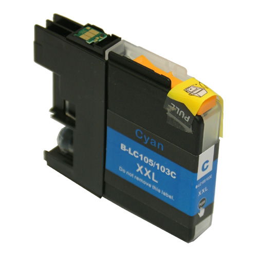 Brother LC105C Cyan Compatible Ink Cartridge for MFC-J4310 J4410 J4510