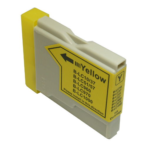 Brother LC51Y Compatible Yellow Ink Cartridge for MFC-240 3360 440 5460 5860 665
