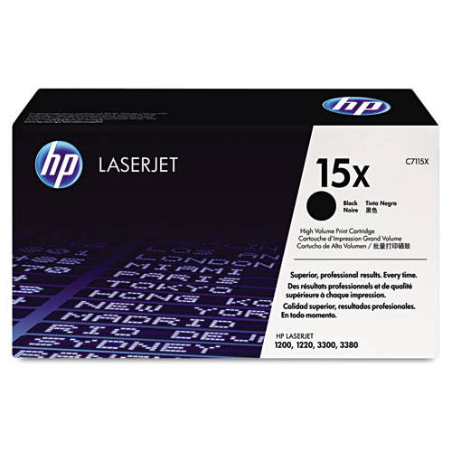 HP C7115X Original Toner Cartridge for LaserJet 3300 1200 1000
