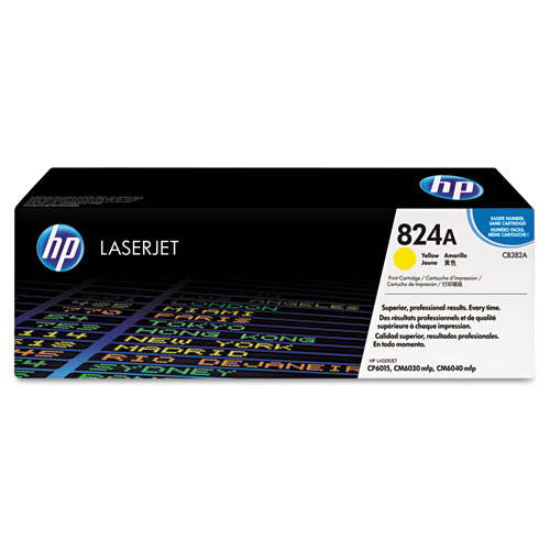 HP CB382A Yellow Original toner cartridge for CP6015 CM6030 MFP