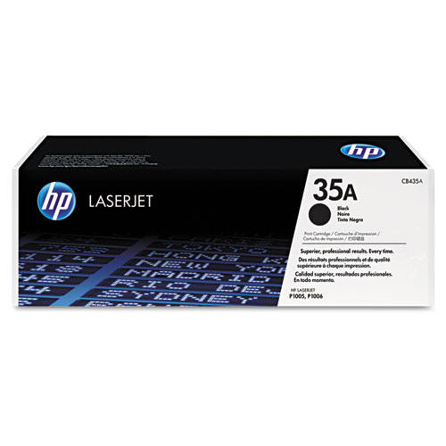 HP CB435A / 35A Original Toner Cartridge for LaserJet P1002 P1005
