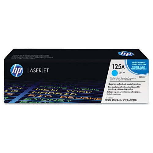 HP CB541A Original Cyan Toner for LaserJet CP1215 CP1515 CP1518