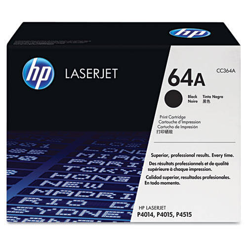 HP CC364A Original Black Toner Cartridge for LaserJet P4014 P4015