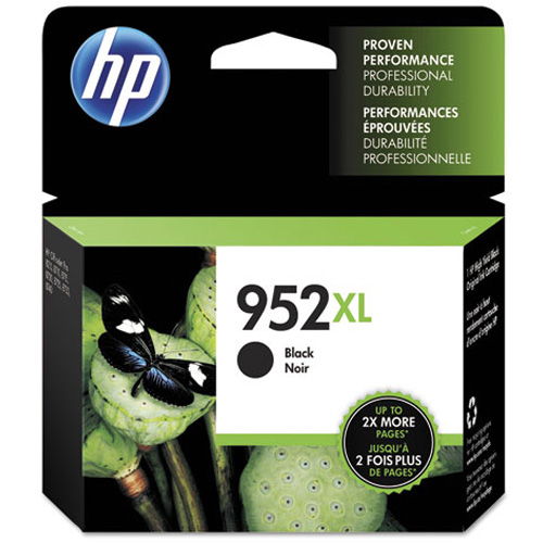 HP F6U19AN (#952XL) Original High Yield Black Ink Cartridge 