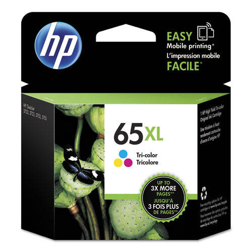 HP N9K03AN (#65XL) Original High Yield Tri-Color Ink Cartridge