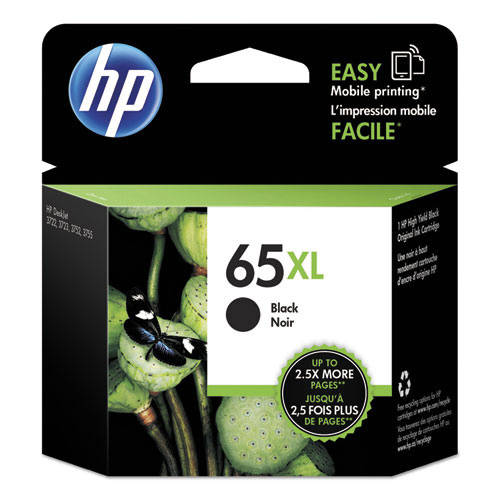 HP N9K04AN (#65XL) Original High Yield Black Ink Cartridge
